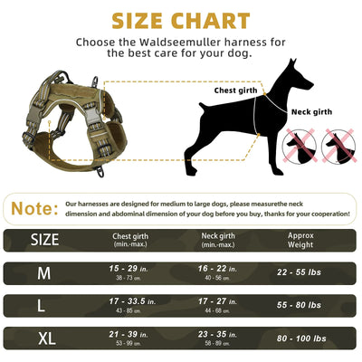 Tactical Dog Harness,