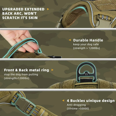 Tactical Dog Harness,